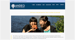 Desktop Screenshot of andeo.org