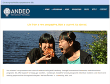 Tablet Screenshot of andeo.org